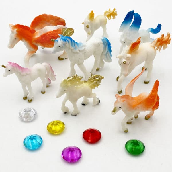 WOOPIE Zestaw Figurki Jednorożce 16 szt. - 011