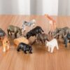 WOOPIE Zestaw Figurki Dzikie Zwierzęta 16 szt. - 005
