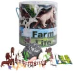 WOOPIE Zestaw Figurki Zwierzęta Farma 34 szt. - 001