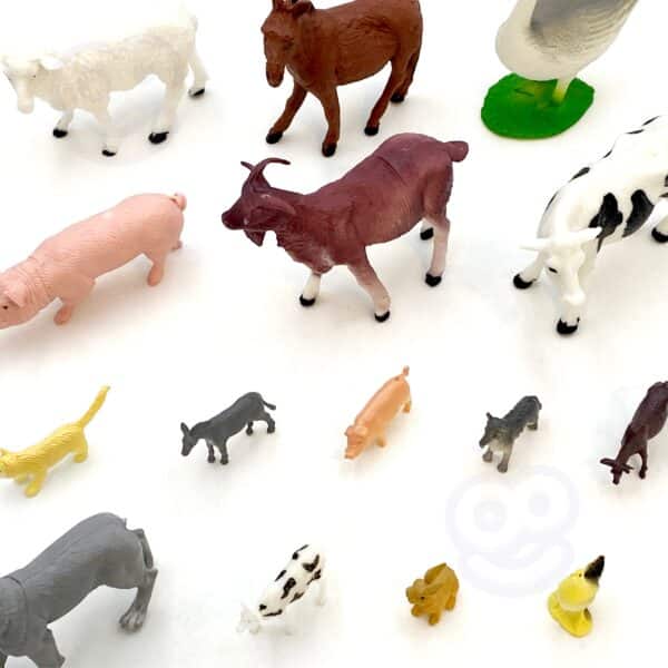 WOOPIE Zestaw Figurki Zwierzęta Farma 34 szt. - 004