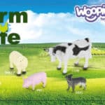 WOOPIE Zestaw Figurki Zwierzęta Farma 34 szt. - 010