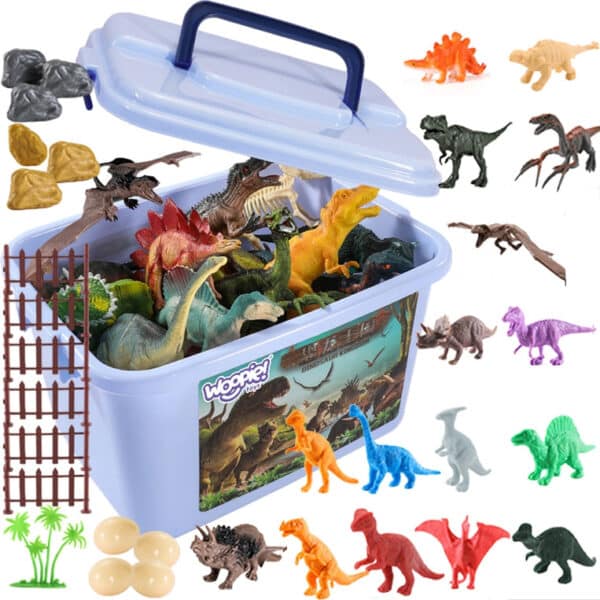 WOOPIE Zestaw Figurki Dinozaury 40 szt. - 001