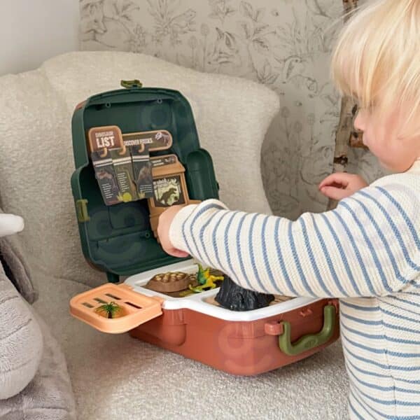 WOOPIE Walizka Dinosaur World - Edukacyjny Zestaw Odkrywcy Dinozaurów - 002