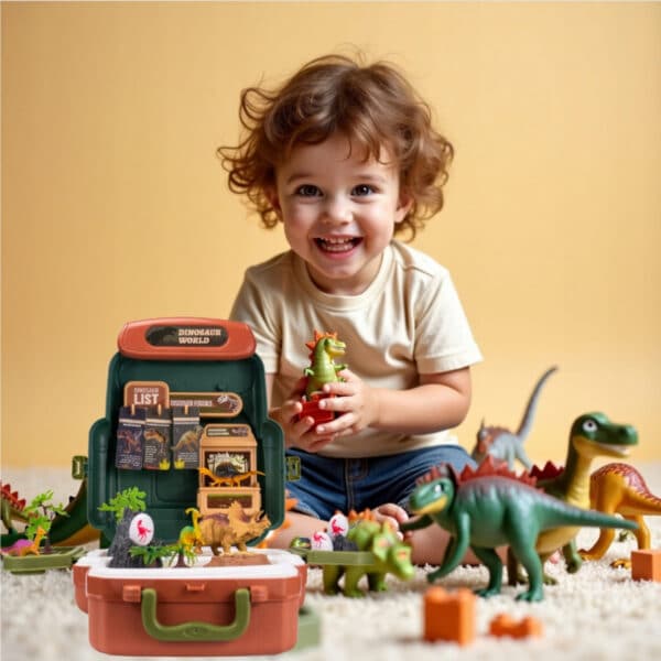 WOOPIE Walizka Dinosaur World - Edukacyjny Zestaw Odkrywcy Dinozaurów - 007