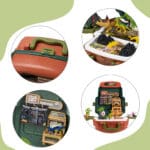 WOOPIE Walizka Dinosaur World - Edukacyjny Zestaw Odkrywcy Dinozaurów - 010