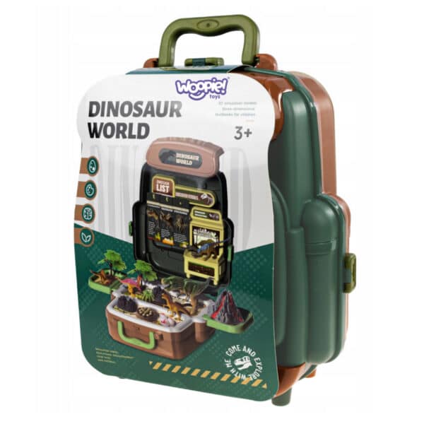 WOOPIE Walizka Dinosaur World - Edukacyjny Zestaw Odkrywcy Dinozaurów - 011