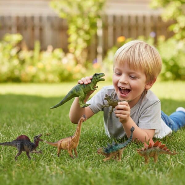WOOPIE Zestaw Figurek Dinozaurów 6 Sztuk T-Rex - 002