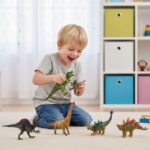 WOOPIE Zestaw Figurek Dinozaurów 6 Sztuk T-Rex - 003