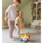 WOOPIE Interaktywny Piesek 2w1 Pchacz Szczekający 360° 6m+ - 004