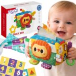 WOOPIE BABY Zabawka Edukacyjna Sensoryczna Pani Metka Pudełeczko Chusteczek - 001