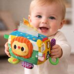 WOOPIE BABY Zabawka Edukacyjna Sensoryczna Pani Metka Pudełeczko Chusteczek - 006