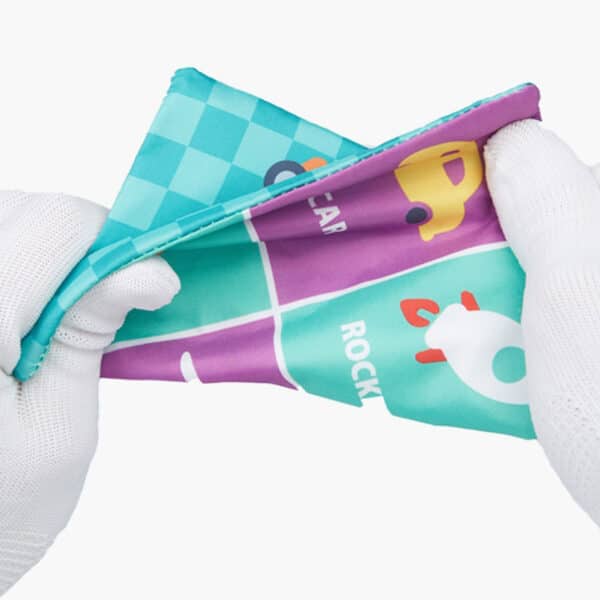WOOPIE BABY Zabawka Edukacyjna Sensoryczna Pani Metka Pudełeczko Chusteczek - 007