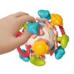WOOPIE BABY Miękka Grzechotka 4w1 Gryzak Zabawka Sensoryczna dla Niemowląt 0m+ - 006