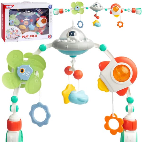 WOOPIE BABY Interaktywny Pałąk Łuk do Łóżeczka Grający Kołysanki - 001
