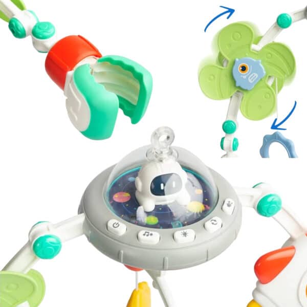 WOOPIE BABY Interaktywny Pałąk Łuk do Łóżeczka Grający Kołysanki - 008