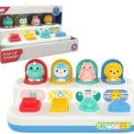 WOOPIE BABY Zabawka Edukacyjna Wyskakujące Zwierzątka POP-UP - 001