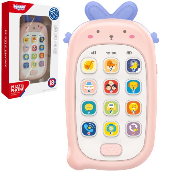 WOOPIE BABY Telefonik Interaktywny Komórka z Dźwiękami - 001