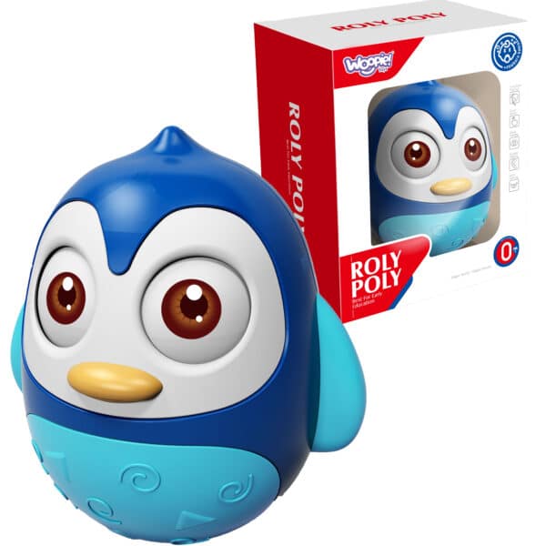 WOOPIE BABY Sensoryczny Pingwinek Wańka Wstańka - 001