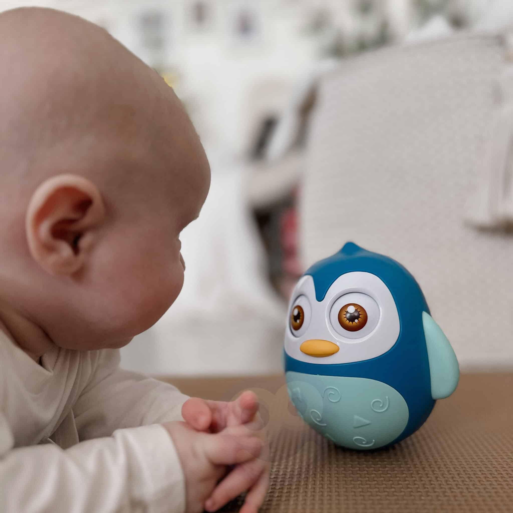 WOOPIE BABY Sensoryczny Pingwinek Wańka Wstańka - 004