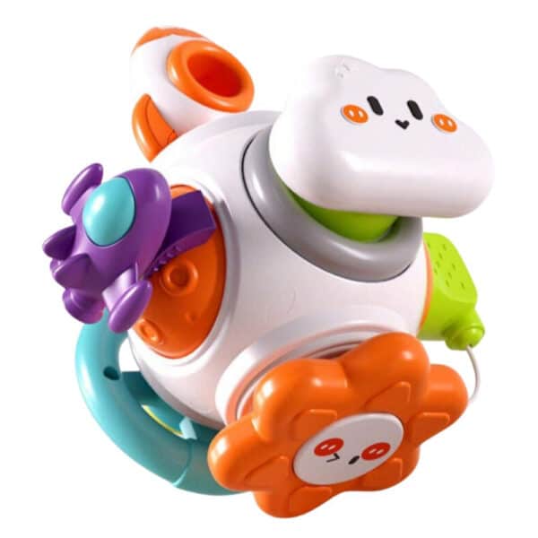 WOOPIE BABY Piłka Kosmiczna Rakieta 6w1 Montessori 18m+ - 001