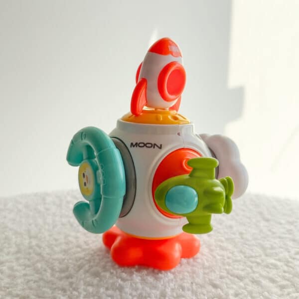 WOOPIE BABY Piłka Kosmiczna Rakieta 6w1 Montessori 18m+ - 003
