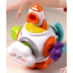 WOOPIE BABY Piłka Kosmiczna Rakieta 6w1 Montessori 18m+ - 004