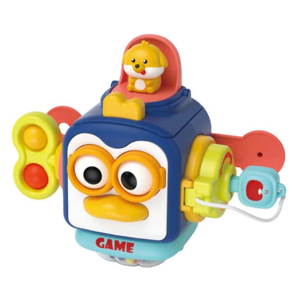 WOOPIE Pingwinek Montessori Piłka Sensoryczna 6w1 - 007