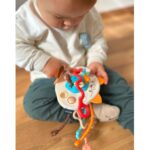 WOOPIE BABY Zabawka Sensoryczna Montessori Gryzak Grzechotka Wielofunkcyjny Lis - 006