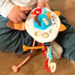 WOOPIE BABY Zabawka Sensoryczna Montessori Gryzak Grzechotka Wielofunkcyjny Lis - 007