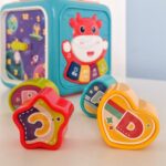 WOOPIE BABY Interaktywna Kostka Sensoryczna Edukacyjna Montessori Sorter 6w1 - 005