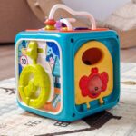 WOOPIE BABY Interaktywna Kostka Sensoryczna Edukacyjna Montessori Sorter 6w1 - 007