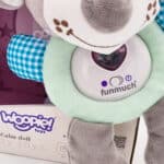 WOOPIE BABY Interaktywny Pluszak Przytulanka dla Niemowląt Światło Dźwięk Piesek Usypiacz - 006
