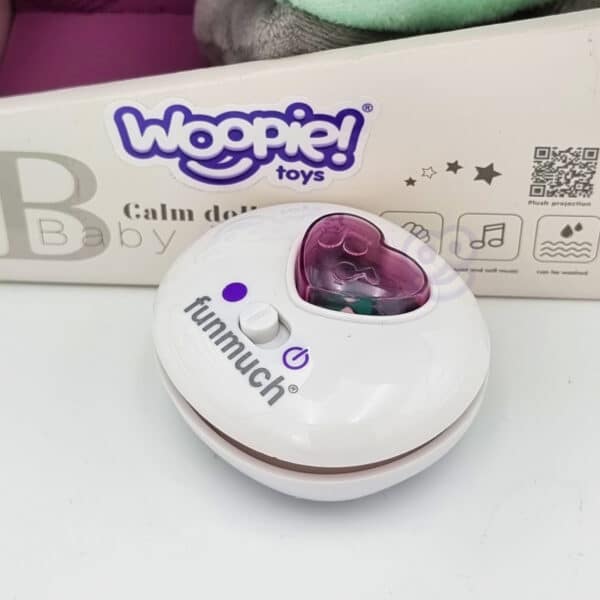 WOOPIE BABY Interaktywny Pluszak Przytulanka dla Niemowląt Światło Dźwięk Piesek Usypiacz - 007