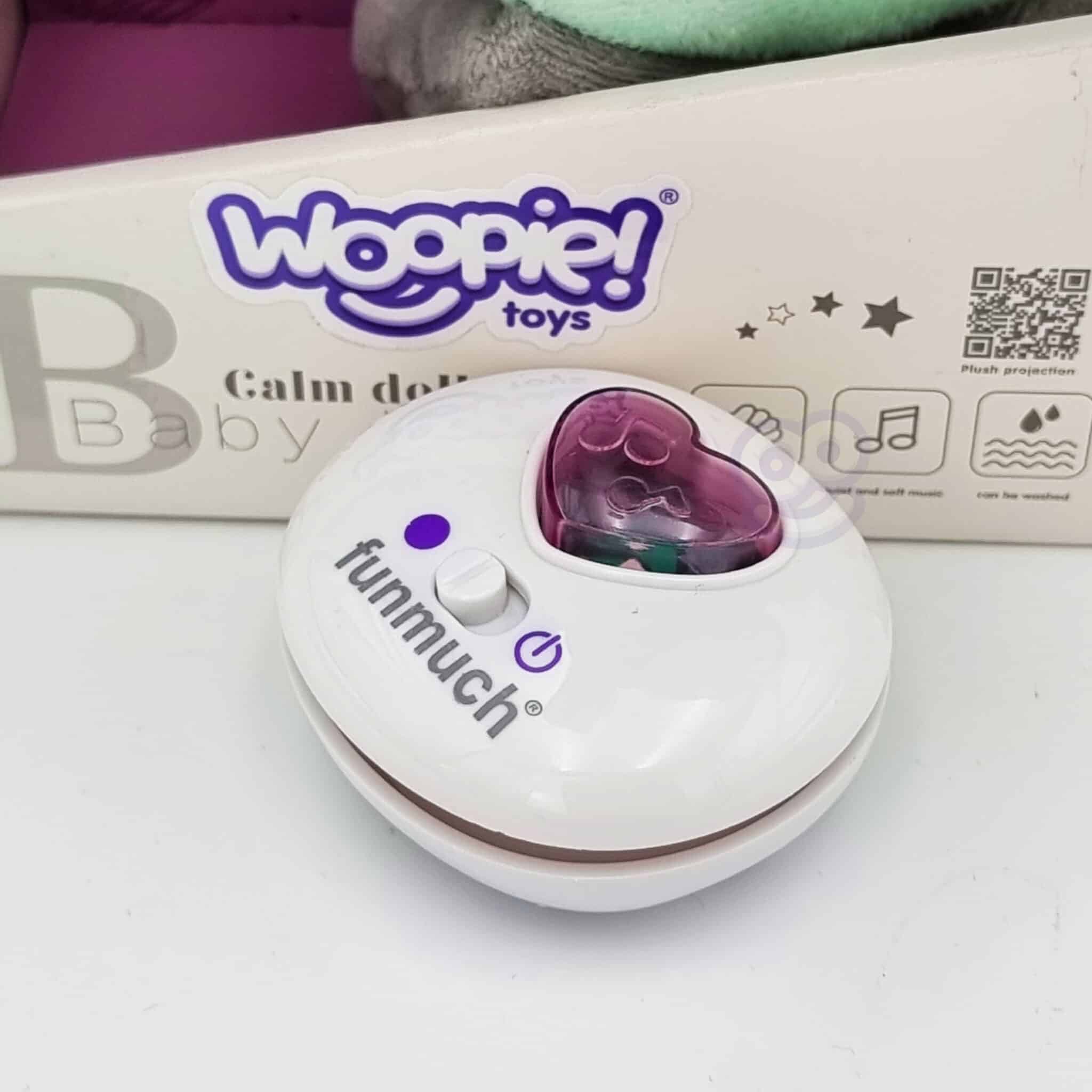 WOOPIE BABY Interaktywny Pluszak Przytulanka dla Niemowląt Światło Dźwięk Piesek Usypiacz - 007