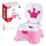 WOOPIE BABY Pierwszy Nocnik dla Dziecka z Muzyką 3w1 Krzesełko Stopień - 001