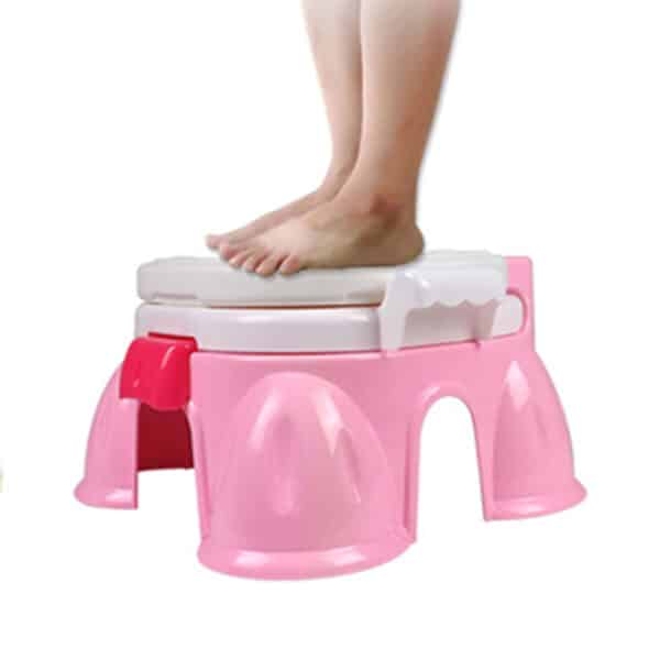 WOOPIE BABY Pierwszy Nocnik dla Dziecka z Muzyką 3w1 Krzesełko Stopień - 003