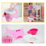 WOOPIE BABY Pierwszy Nocnik dla Dziecka z Muzyką 3w1 Krzesełko Stopień - 004