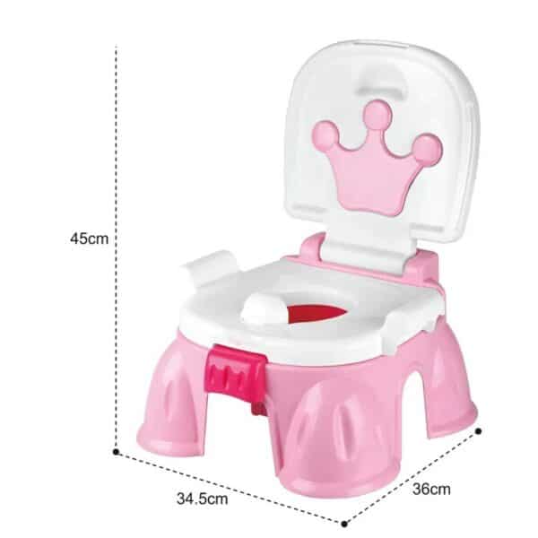 WOOPIE BABY Pierwszy Nocnik dla Dziecka z Muzyką 3w1 Krzesełko Stopień - 008