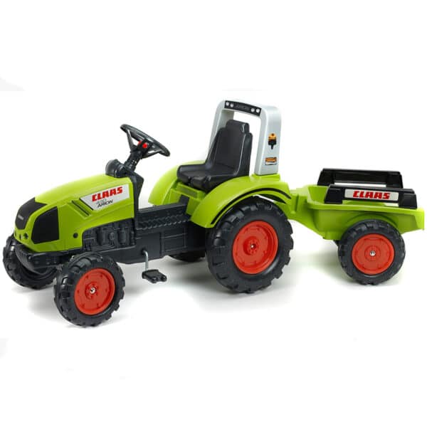 FALK Traktor na Pedały Claas Duży z Przyczepką od 3 lat - 005