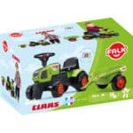 FALK Traktorek Baby Claas Axos 310 Zielony z Przyczepką od 1 roku - 014