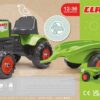 FALK Traktorek Baby Claas Axos 310 Zielony z Przyczepką od 1 roku - 015