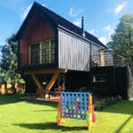 FEBER Gra Logiczna Strategiczna do Ogrodu Domu 4 Kółka w Linii Rzędzie Mega 4 in Line - 008