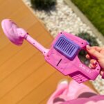 WOOPIE Kosiarka Ręczna Maszyna do Robienia Baniek Mydlanych Różowa - 003