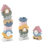 Drewniana wieża balansująca PolarB Montessori - Viga Toys - 004