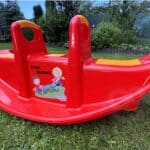 WOOPIE Bujak Wieloosobowy STAR Huśtawka Równoważna Czerwony - 006