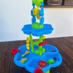 WOOPIE Stolik Wodny 2w1 Piaskownica Fontanna XXL Aquapark z Delfinem - 005