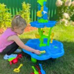 WOOPIE Stolik Wodny 2w1 Piaskownica Fontanna XXL Aquapark z Delfinem - 007