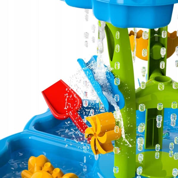 WOOPIE Stolik Wodny 2w1 Piaskownica Fontanna XXL Aquapark z Delfinem - 012