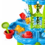 WOOPIE Stolik Wodny 2w1 Piaskownica Fontanna XXL Aquapark z Delfinem - 013