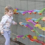 MASTERKIDZ Zestaw Konstrukcyjny Tor dla Piłek Tablica STEM 120elementów - 002